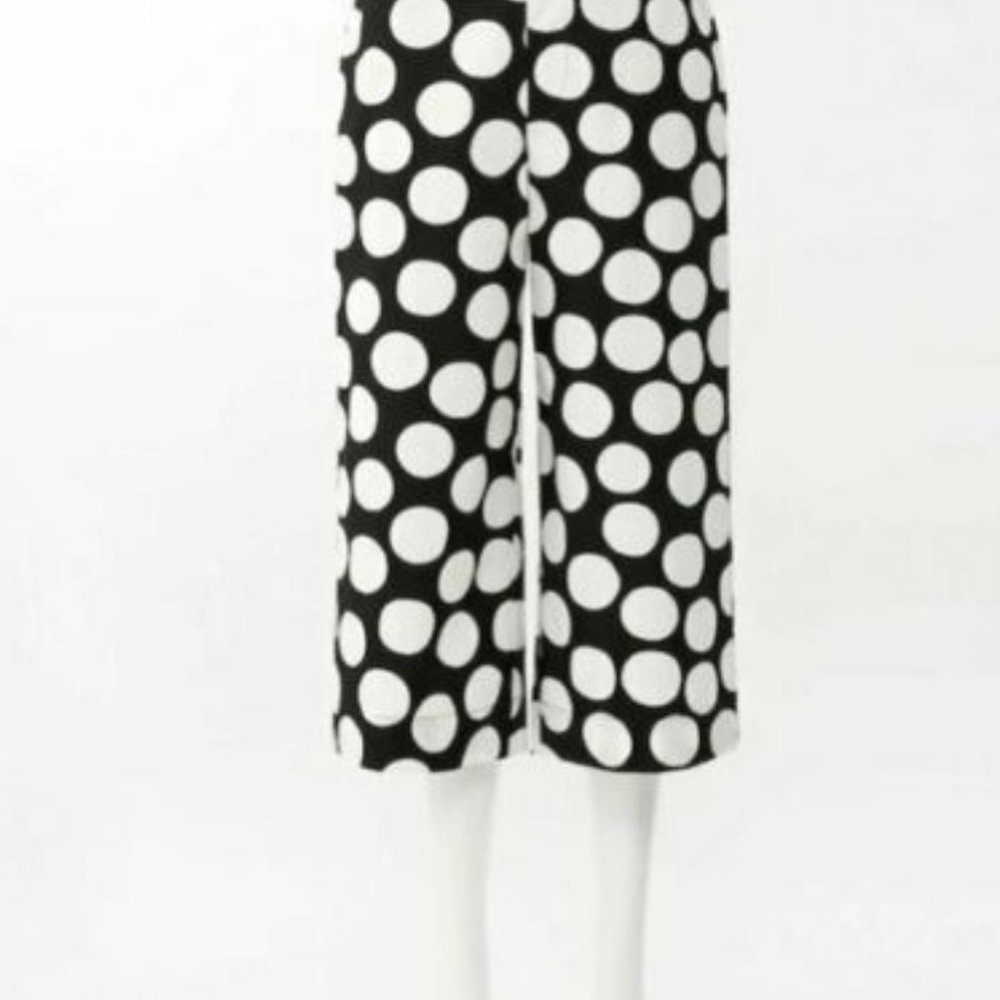 Uniqlo x Marimekko cropped polka dot culotte-style pants